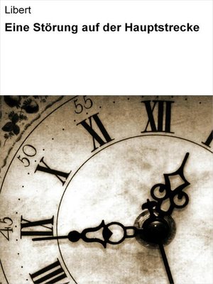 cover image of Eine Störung auf der Hauptstrecke